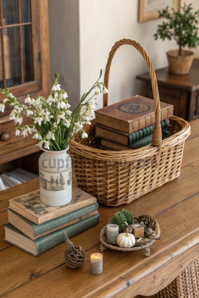winter-centerpiece-that-won-t-block-conversation