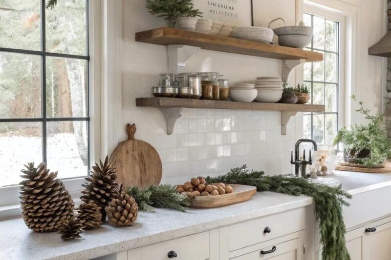 12 Cozy Winter French Style Minimalist Kitchen Decor Ideas You’ll Love