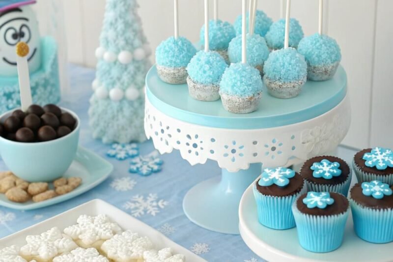 12 Winter Wonderland Dessert Table Ideas for a “Baby It’s Cold Outside” Party