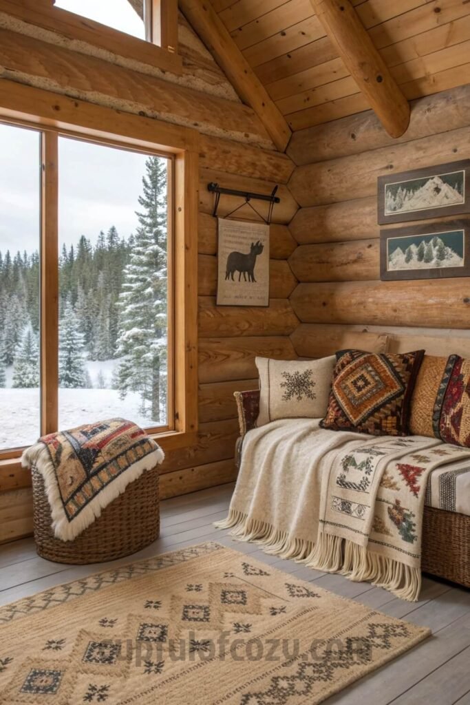 cozy-winter-cabin-decor-for-family-gathering (1)
