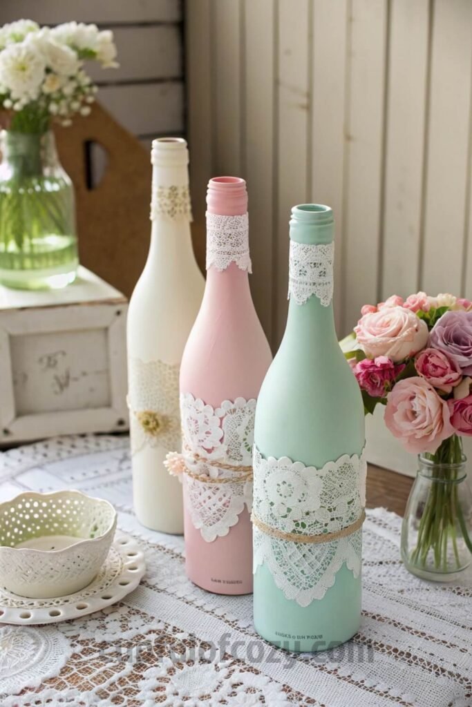 diy-painted-wine-bottles-double-as-elegant-centerp (1)