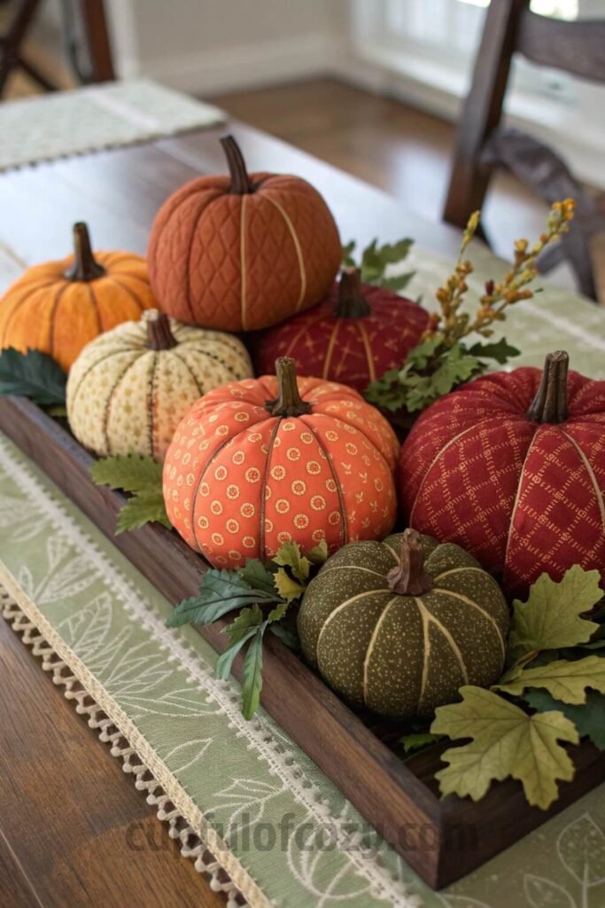 Easy DIY Patchwork Pumpkins