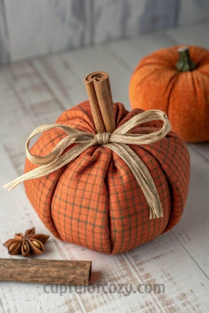 Easy DIY Patchwork Pumpkins