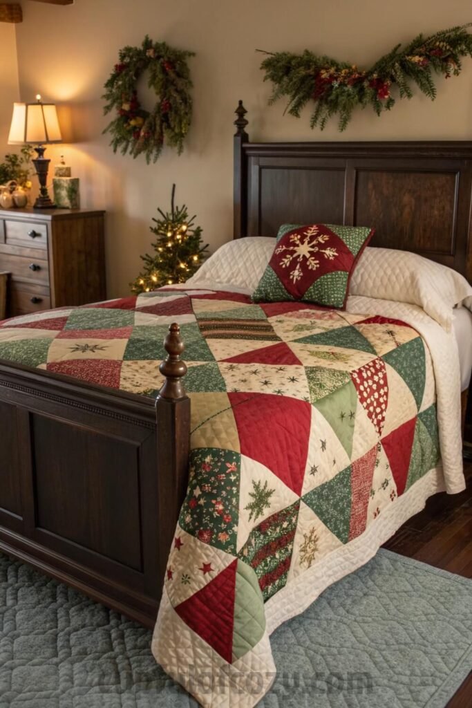 grandma-s-vintage-christmas-quilt-in-modern-holida