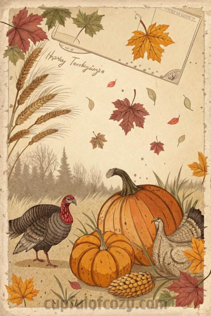 last-minute-handmade-vintage-thanksgiving-cards (1)