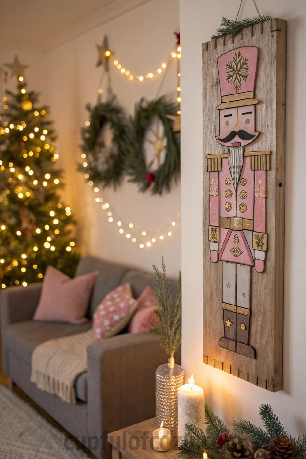 pink-nutcracker-christmas-wall-art-decor