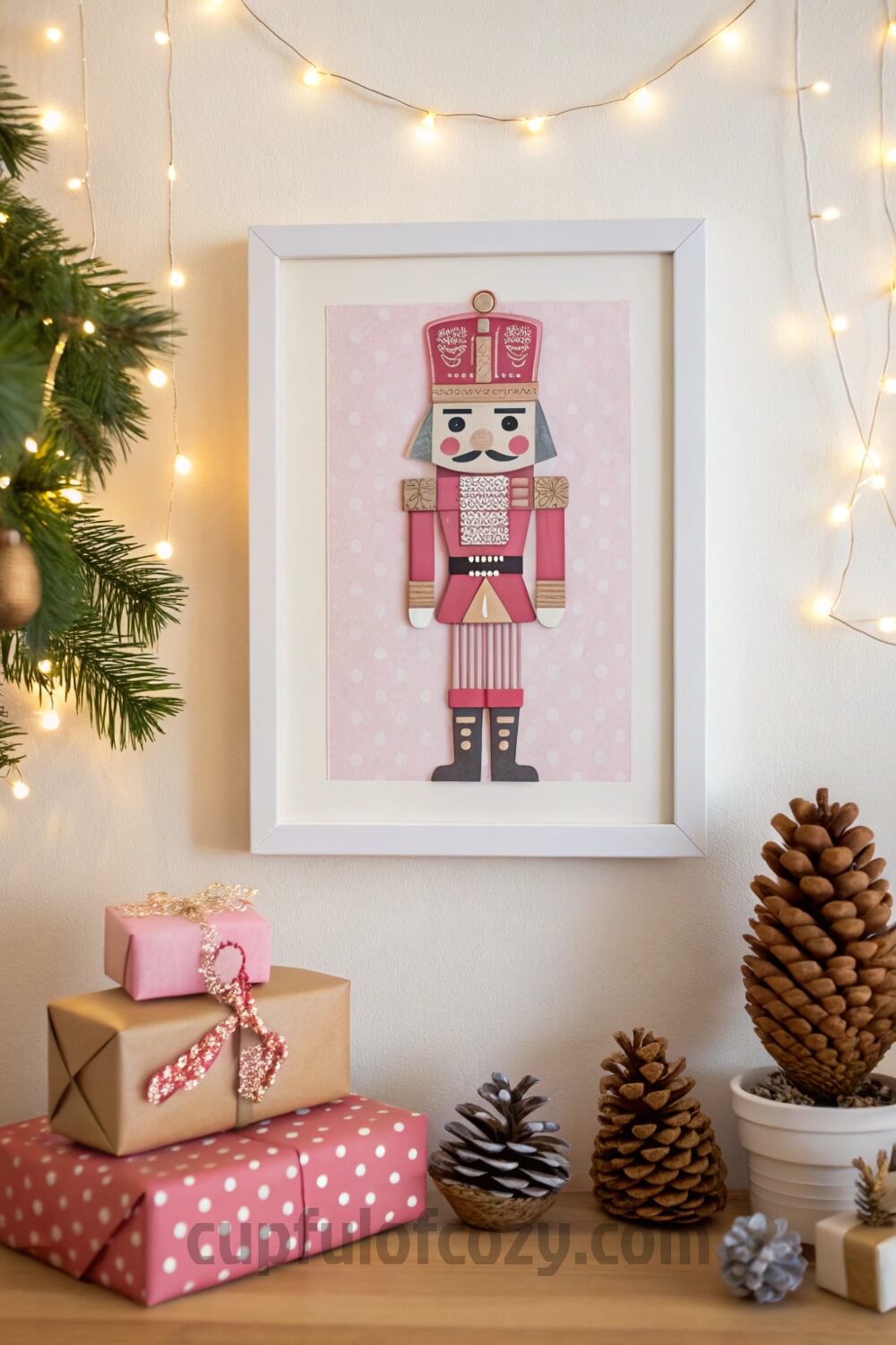 pink-nutcracker-christmas-wall-art-decor