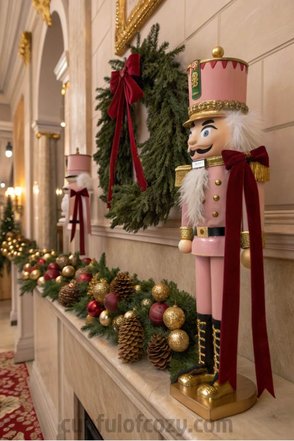 pink-nutcracker-decor-with-traditional-red-and-gre (1)