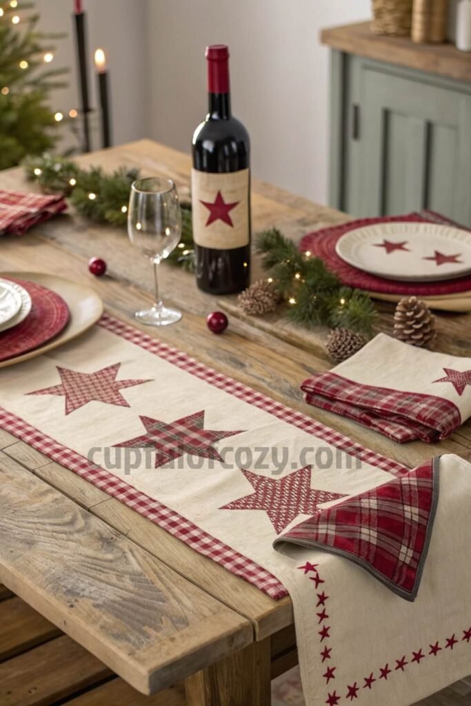 rustic-christmas-table-runner-with-star-design-gif