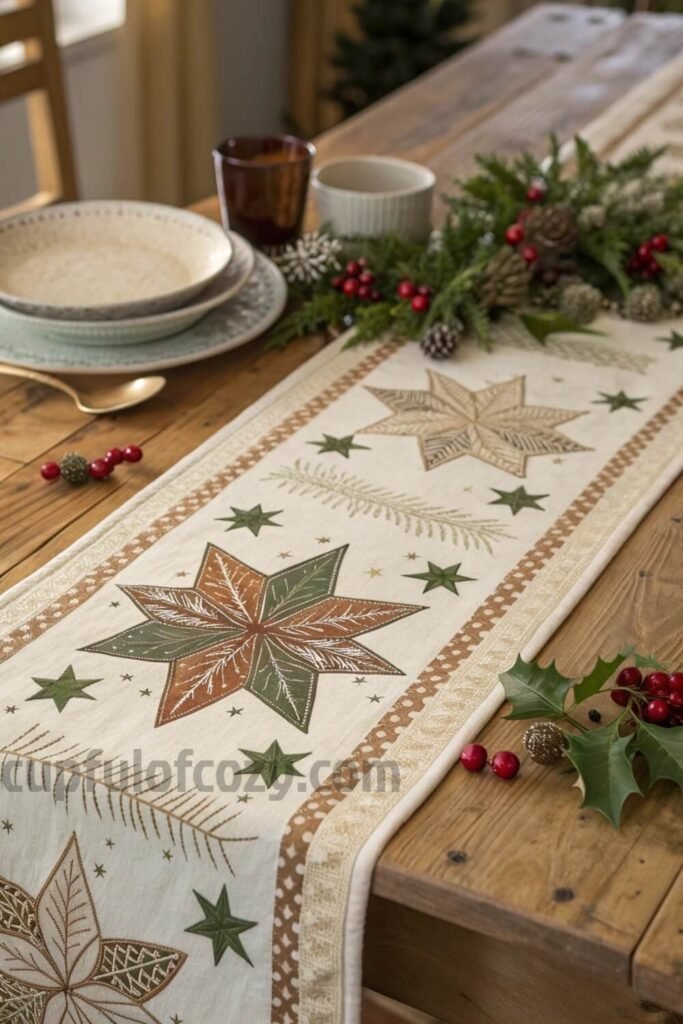 rustic-christmas-table-runner-with-star-design-gif