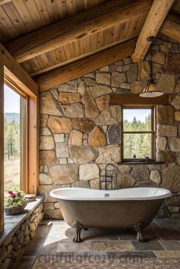rustic-farmhouse-cabin-bathroom-ideas-with-copper- (1)