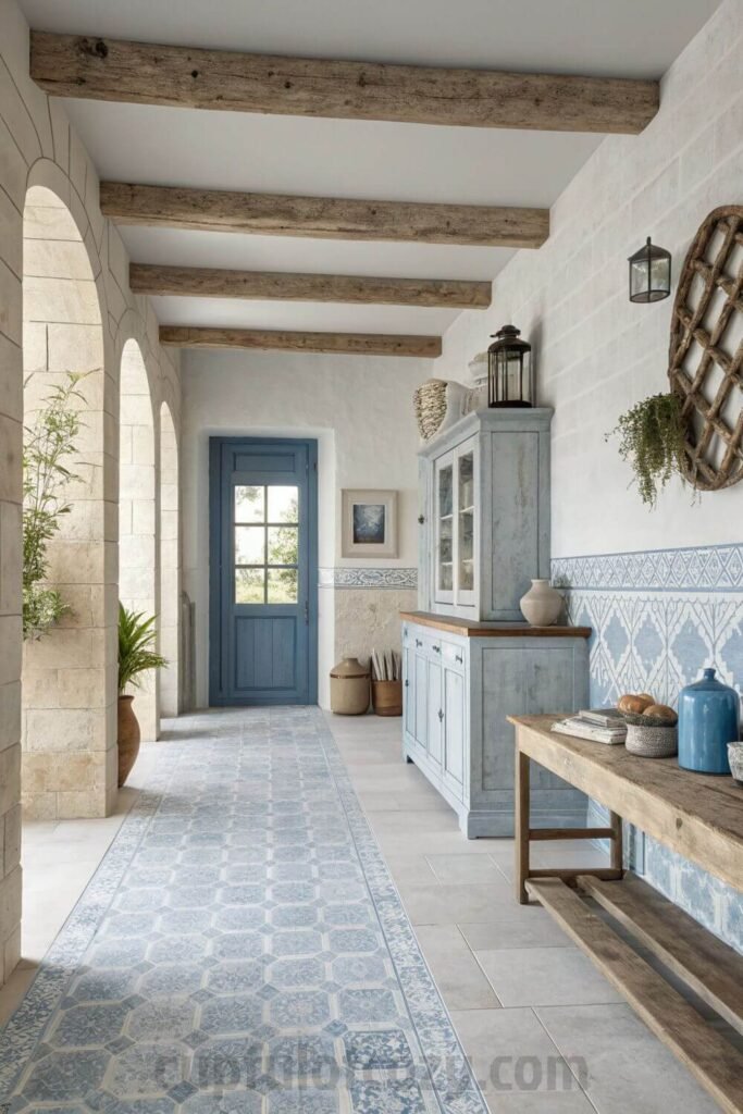 rustic-farmhouse-decor-with-blue-ceramic-tile-acce (1)