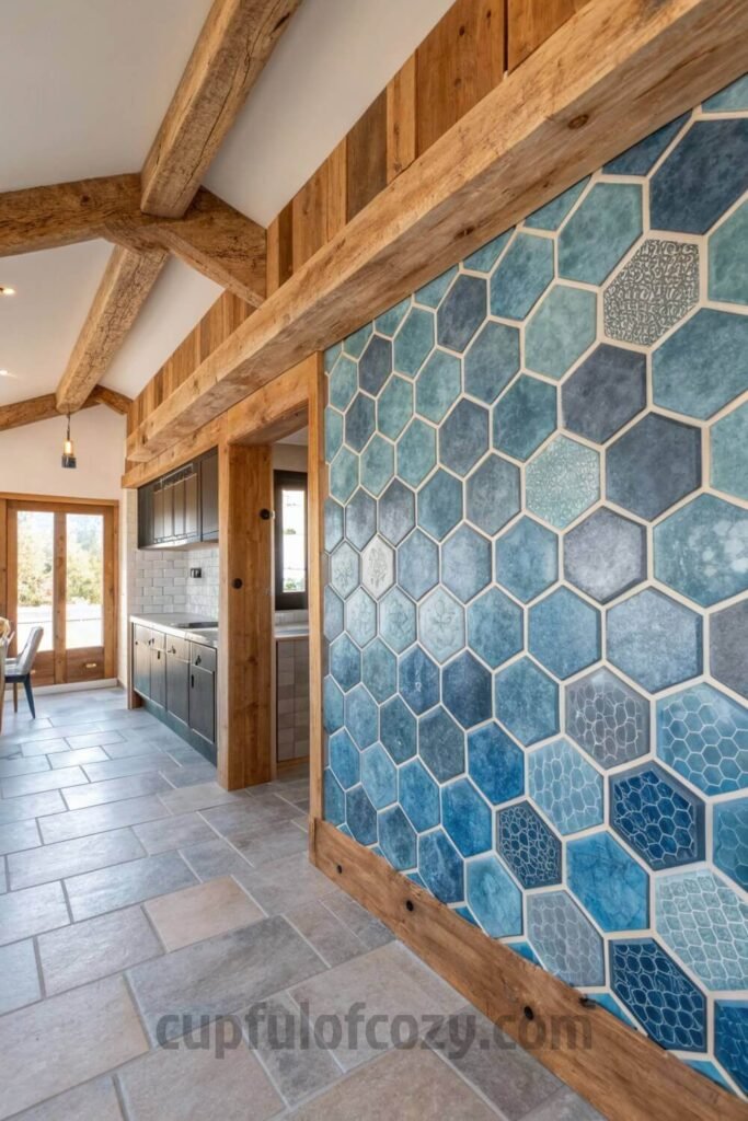 rustic-farmhouse-decor-with-blue-ceramic-tile-acce (1)
