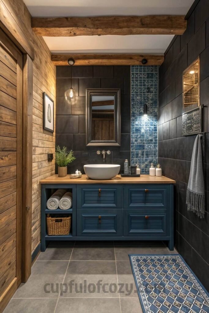 rustic-farmhouse-decor-with-blue-ceramic-tile-acce (1)