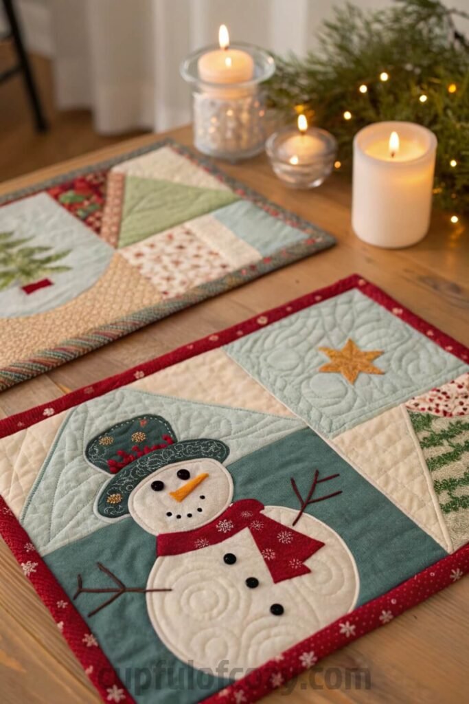 -scrap-friendly-snowman-placemat-ideas-using-lefto (1)