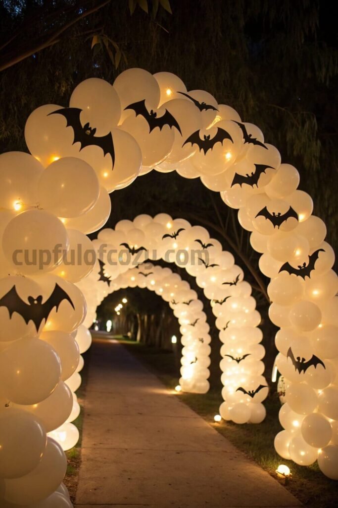spooky-front-door-arch-with-balloons---bats (8)