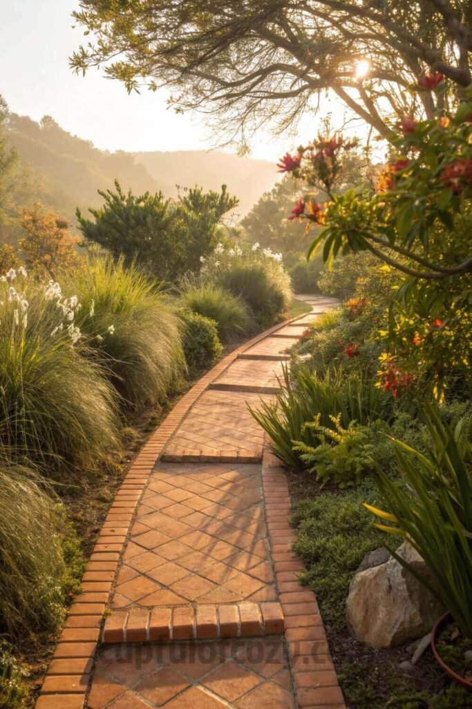 terracotta-tile-texture-ideas-for-garden-pathways- (2)