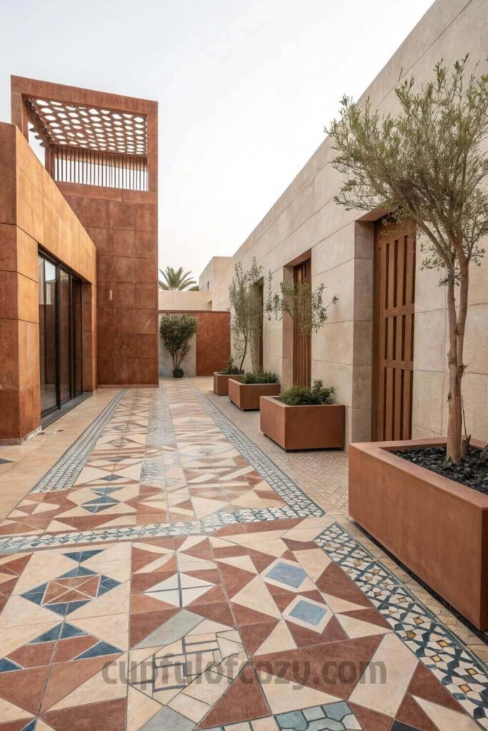 terracotta-tile-texture-ideas-for-garden-pathways- (2)