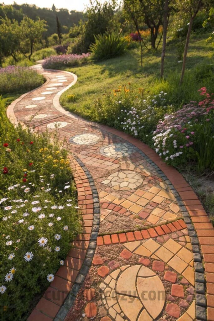 terracotta-tile-texture-ideas-for-garden-pathways- (2)