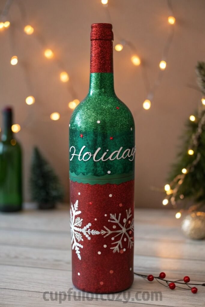 winter-themed-wine-bottle-for-hostess-gifts